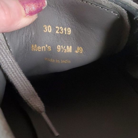 Trask Alder Perforated in Grey Gray Suede Size‎ 9½ - Picture 8 of 8